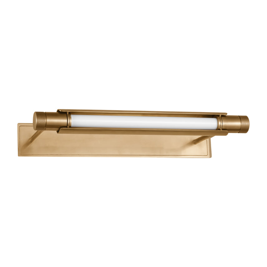 Capa 18-inch LED Picture Light Warm Dim Brass Bronze by Visual & Comfort & Co