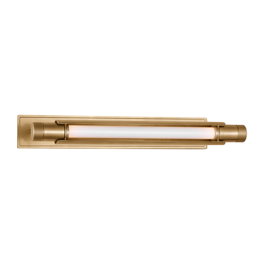 Capa 18-inch LED Picture Light Warm Dim Brass Bronze by Visual & Comfort & Co