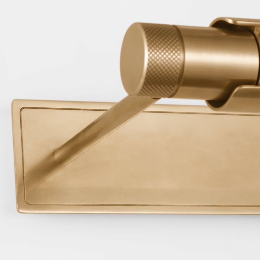 Capa 18-inch LED Picture Light Warm Dim Brass Bronze by Visual & Comfort & Co