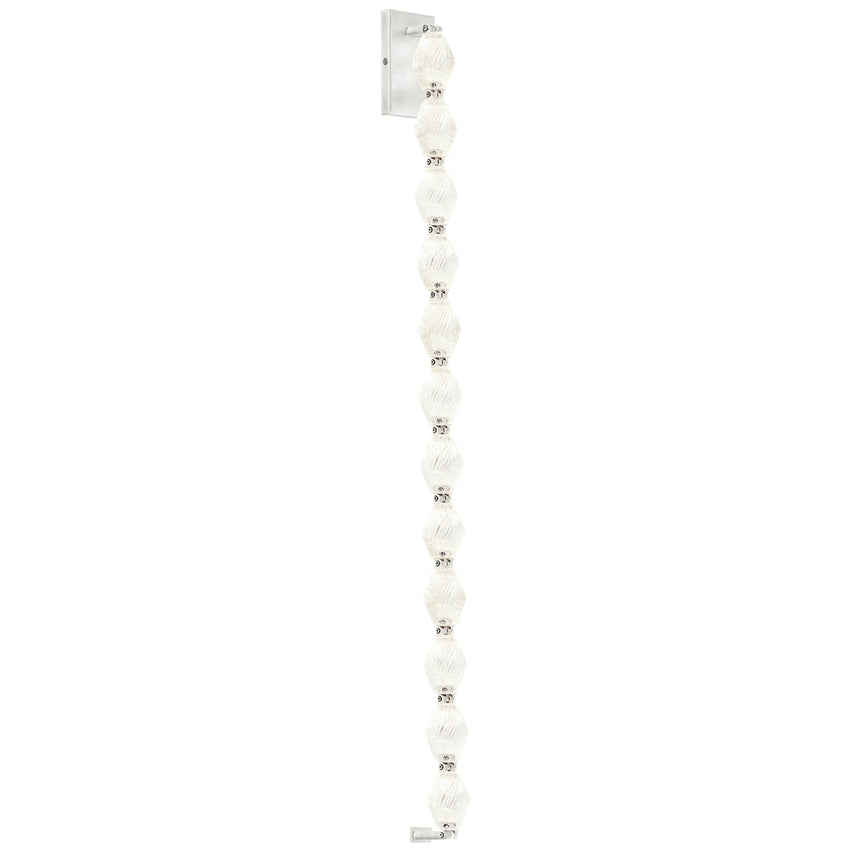 Collier 40-inch LED Crystal Wall Sconce by Visual & Comfort & Co