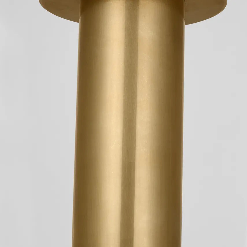 Brass Crystal 24-inch Ebell Flush Mount Light Kwfm308 by Visual & Comfort & Co