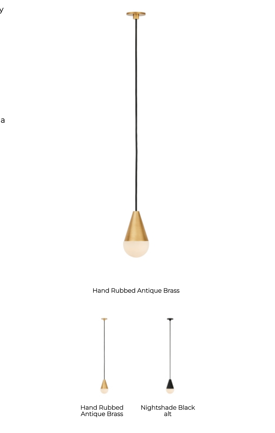 Cupola Alabaster Port Pendant Light by Visual & Comfort & Co