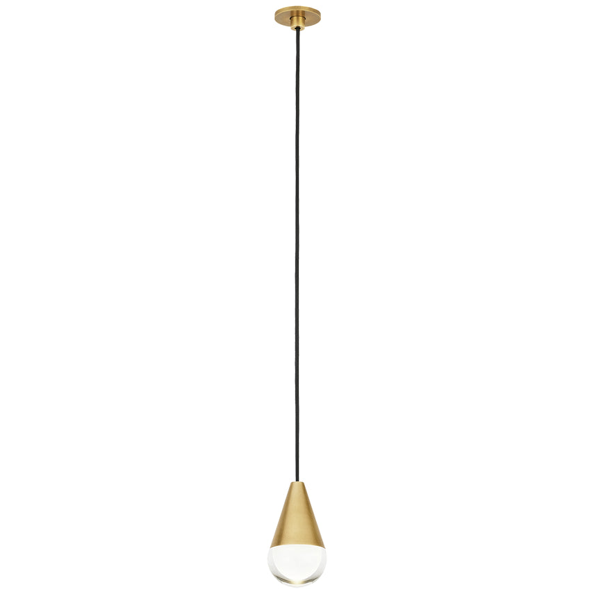 Cupola 1 Light LED Pendant Crystal by Visual & Comfort & Co