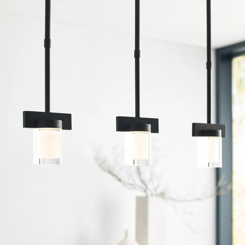 Esfera Small Pendant Brass Black by Visual & Comfort & Co