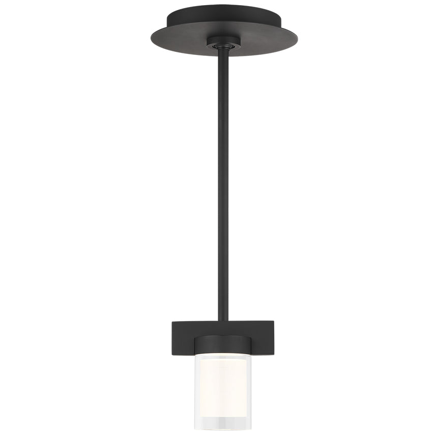 Esfera Small Pendant Brass Black by Visual & Comfort & Co