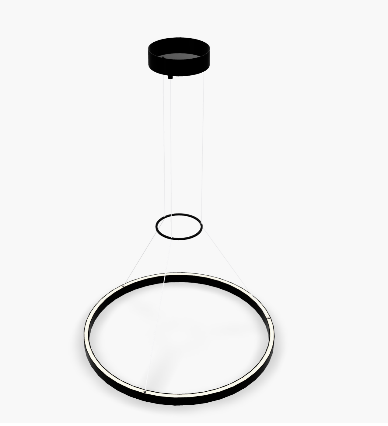 Led Ring Chandelier 30-inch Fiama by Visual & Comfort & Co