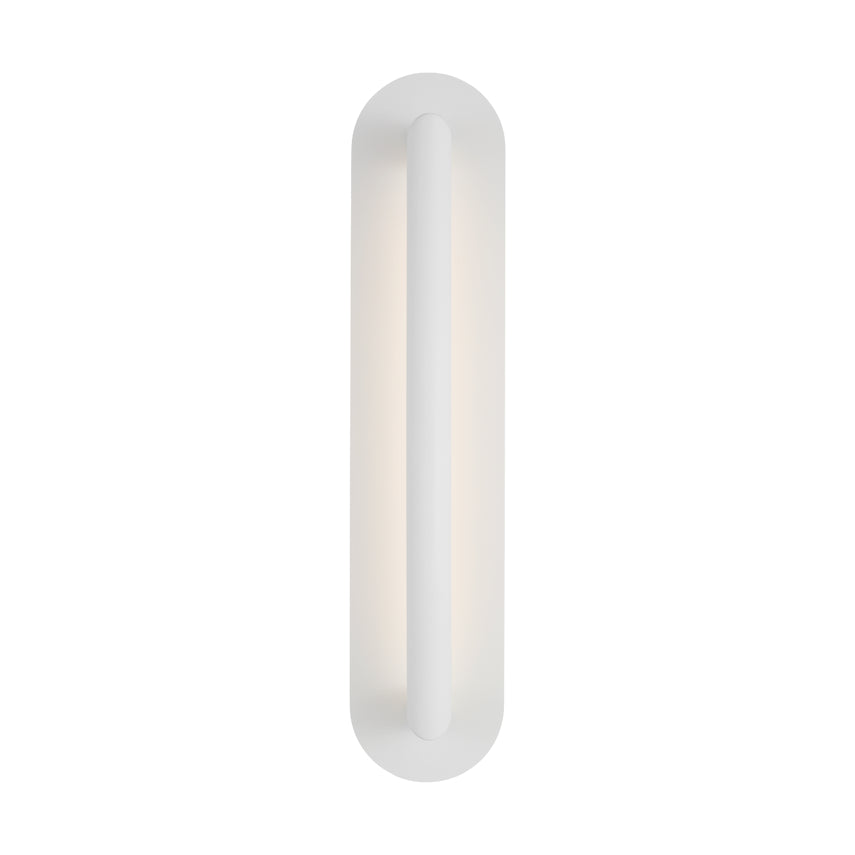 Fielle 23-inch LED Wall Sconce Natural Brass Soft White by Visual & Comfort & Co