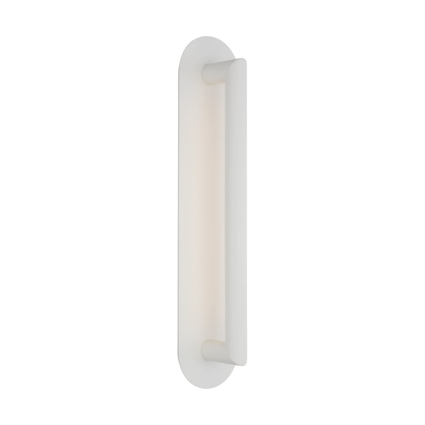 Fielle 23-inch LED Wall Sconce Natural Brass Soft White by Visual & Comfort & Co
