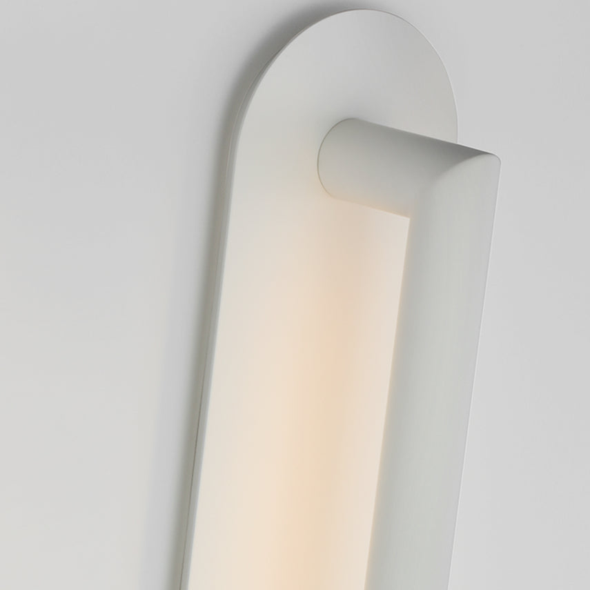 Fielle 23-inch LED Wall Sconce Natural Brass Soft White by Visual & Comfort & Co