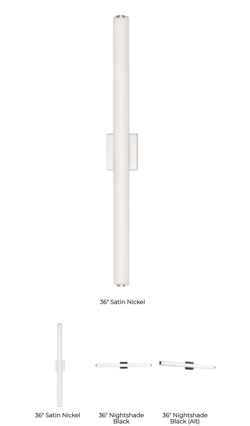 Finn 36-inch Vanity Light For Bathroom by Visual & Comfort & Co