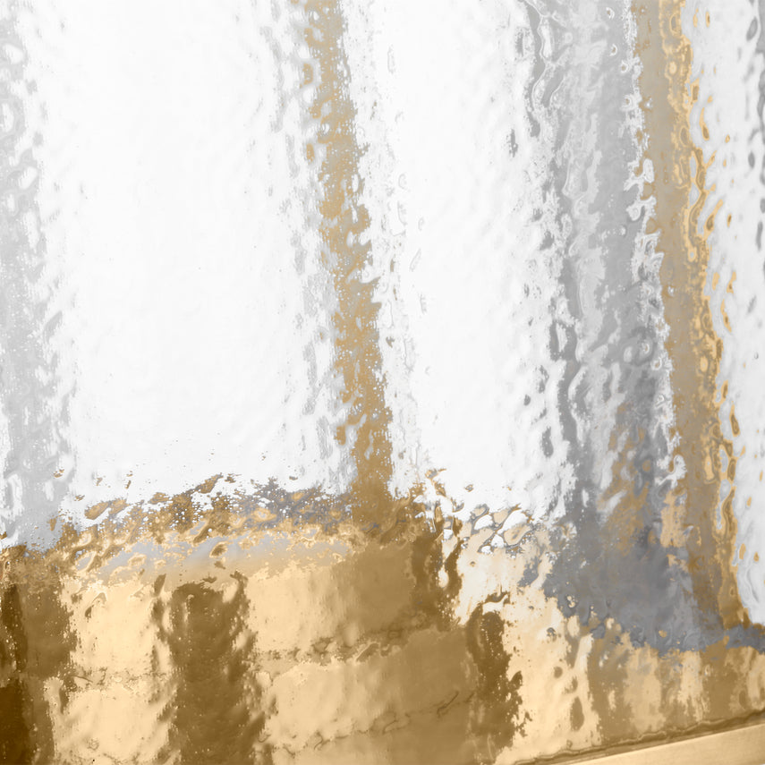Rechargeable Indoor Outdoor Brass Lantern Flacara by Visual & Comfort & Co