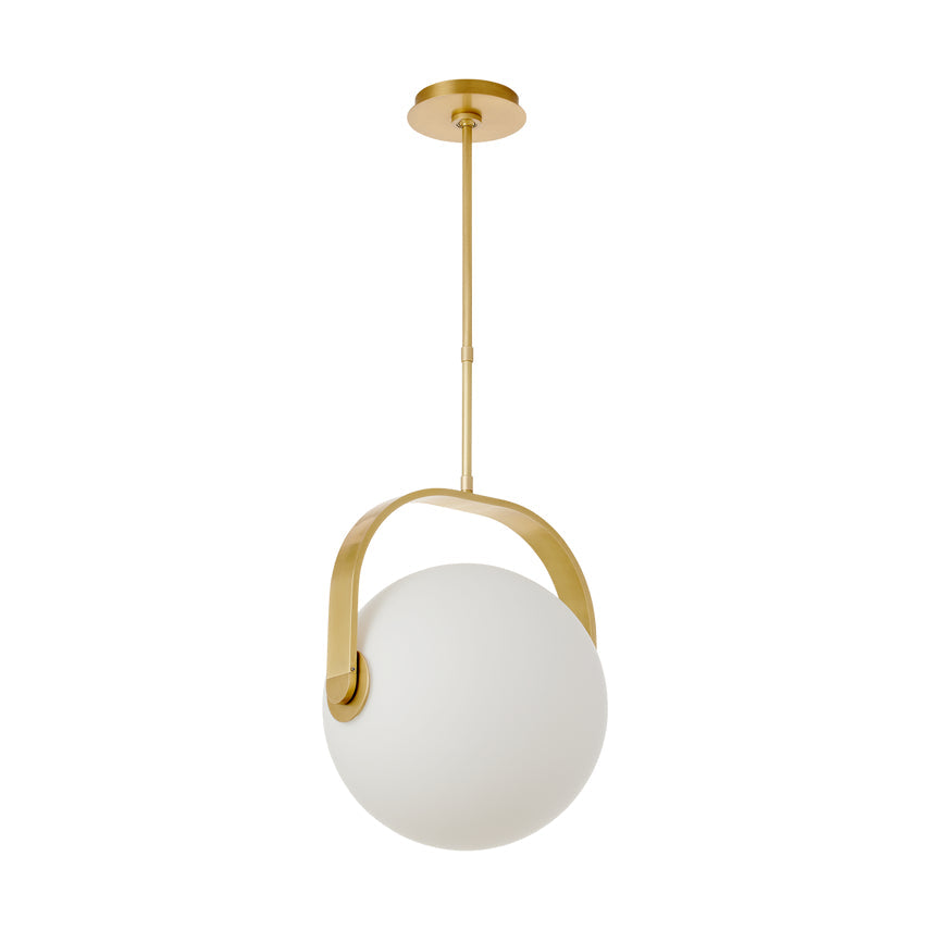 Brass Glass Pendant Light Fues 14 8 by Visual & Comfort & Co