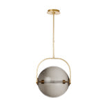 Brass Glass Pendant Light Fues 14 8 by Visual & Comfort & Co