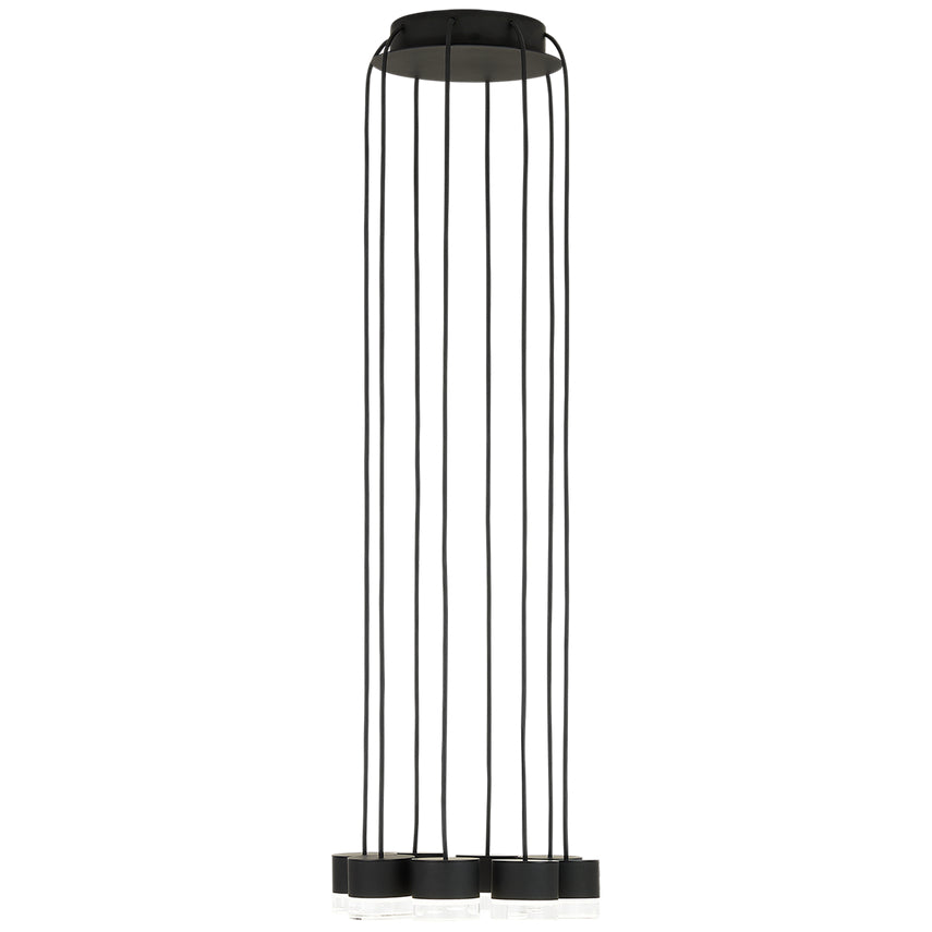 8 Light LED Pendant Chandelier Gable by Visual & Comfort & Co
