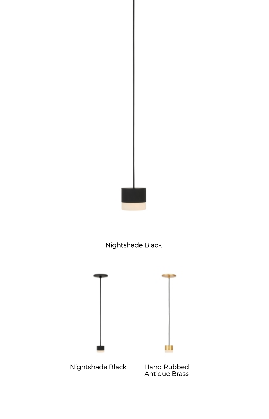 Small LED Alabaster Hanging Light Gable 2 5-inch by Visual & Comfort & Co