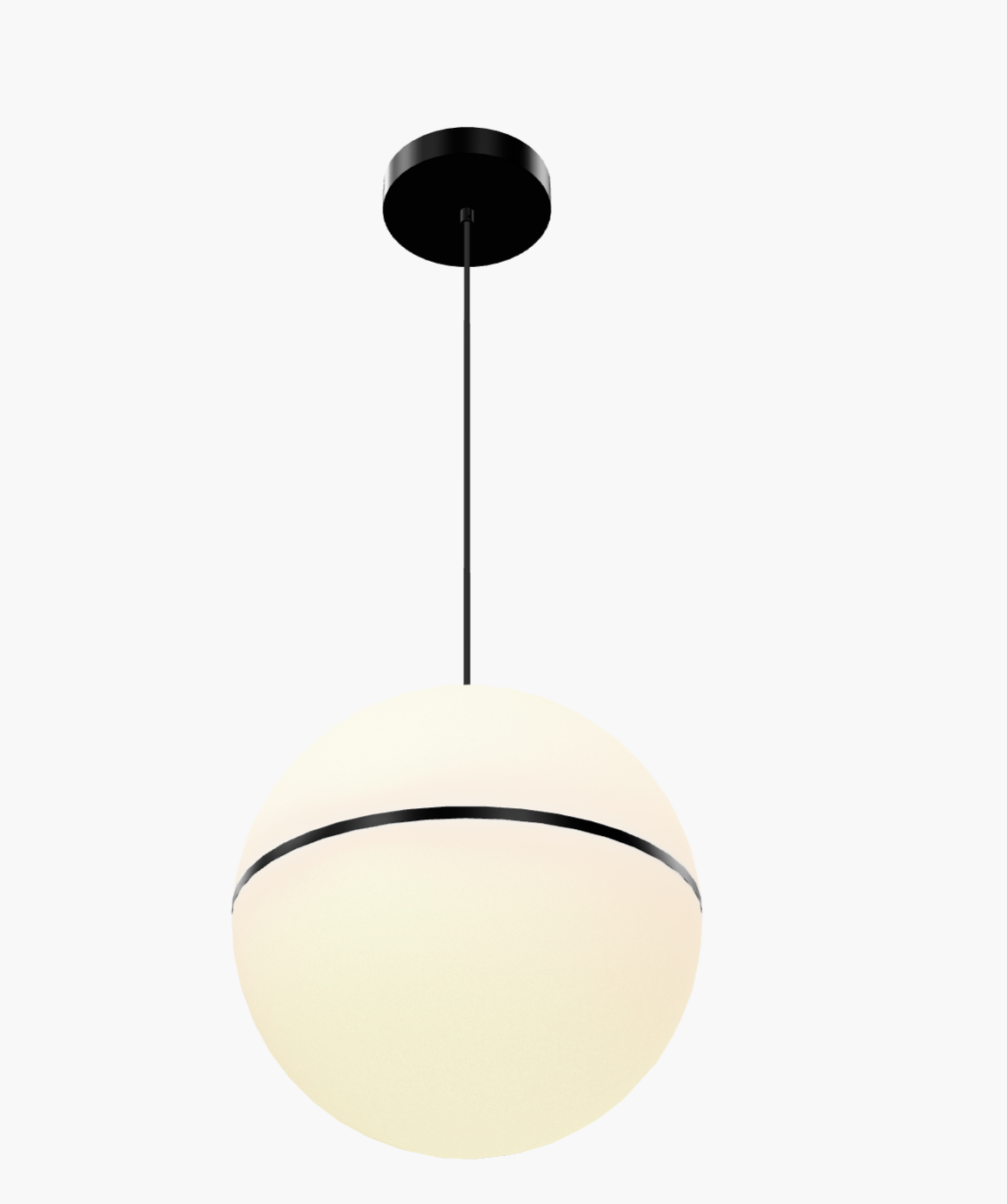 Hanea 18-inch Globe Pendant Light by Visual & Comfort & Co