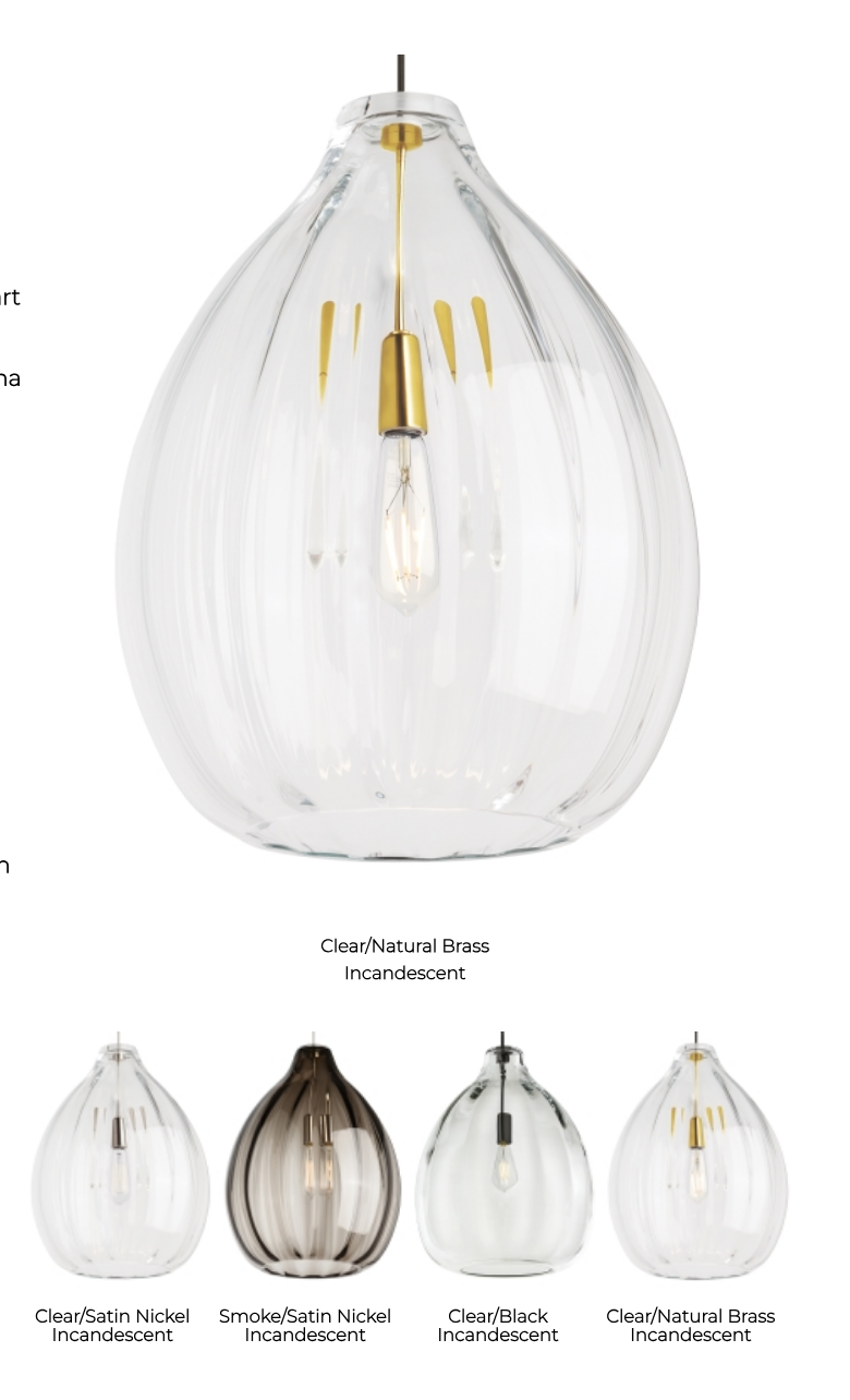 Harper Pendant Light 700Tdharp by Visual & Comfort & Co