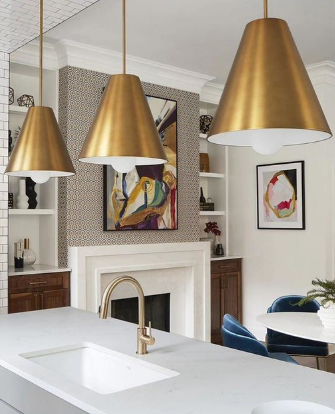 Led Joni Pendant Light For Home Office by Visual & Comfort & Co