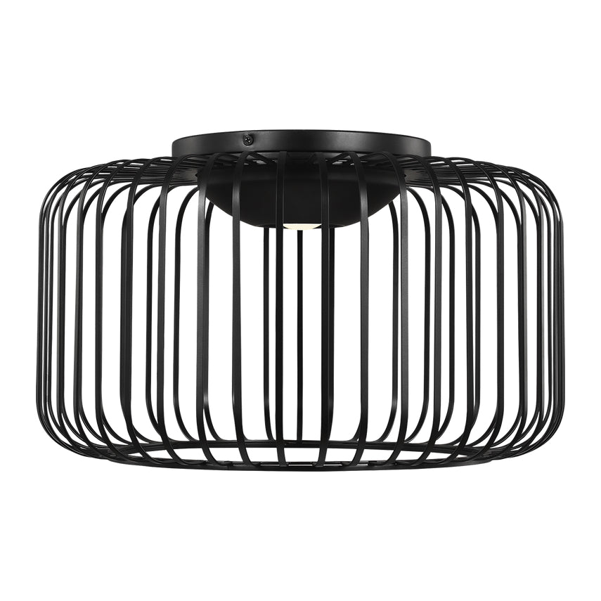 Kai 15-inch LED Flush Mount Ceiling Light by Visual & Comfort & Co