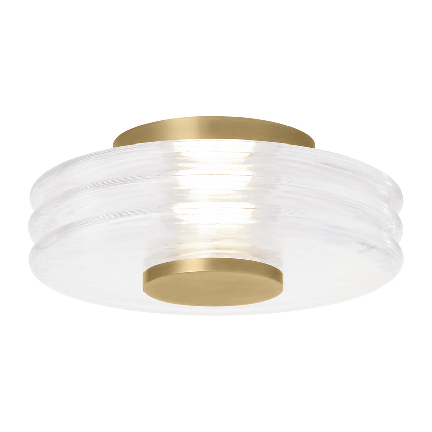 Laurel 12-inch Flush Mount Kelly Wearstler Ceiling Light by Visual & Comfort & Co