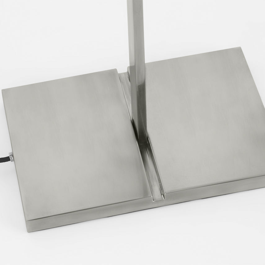 Linea 42 Alabaster LED Floor Lamp Dimmable by Visual & Comfort & Co