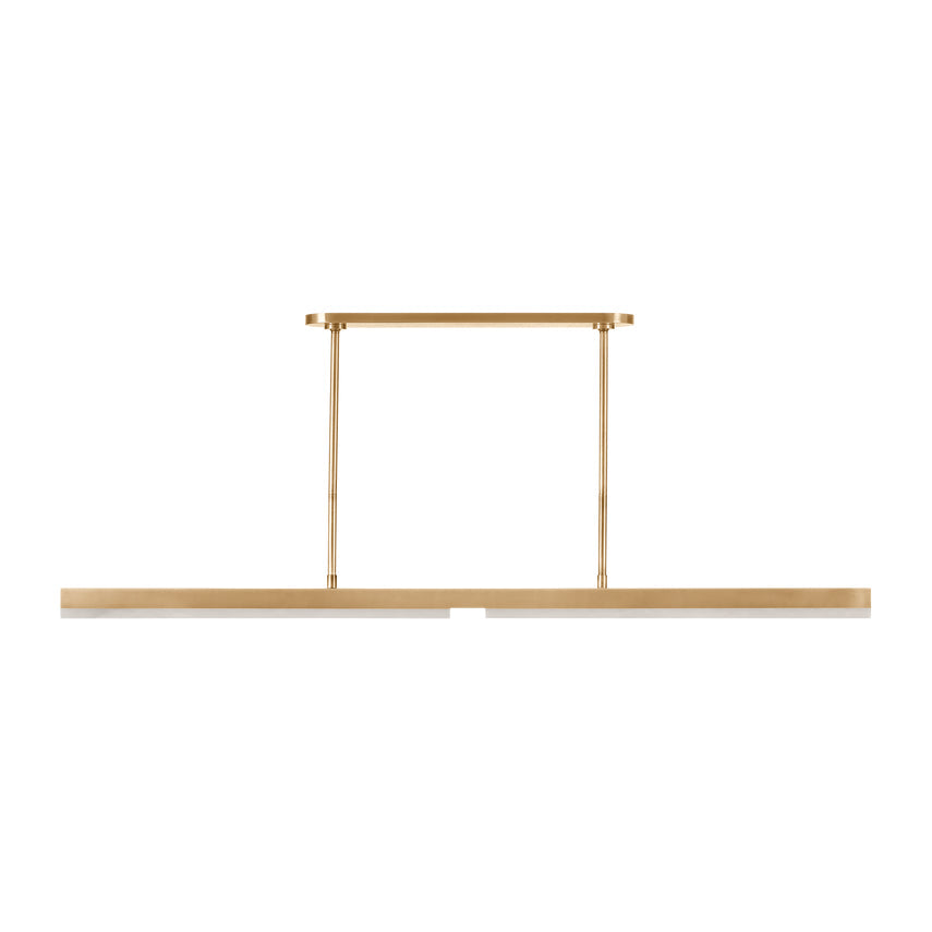 Linea 60 LED Linear Chandelier Lighting by Visual & Comfort & Co
