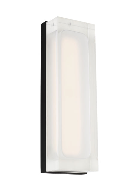 Slim Dimmable Rectangle Wall Light Milley 13 by Visual & Comfort & Co