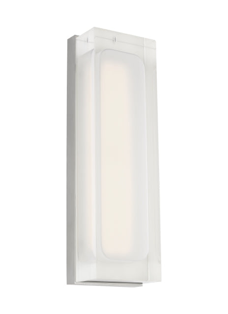 Slim Dimmable Rectangle Wall Light Milley 13 by Visual & Comfort & Co