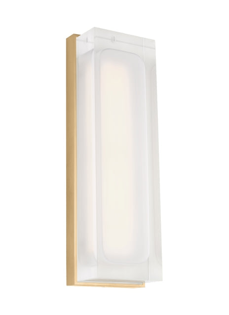 Slim Dimmable Rectangle Wall Light Milley 13 by Visual & Comfort & Co