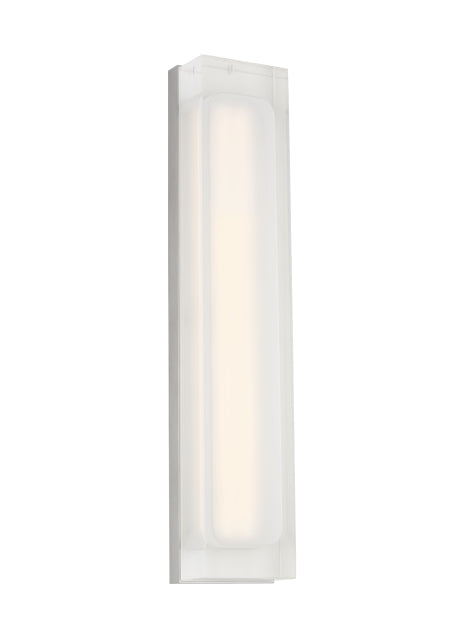 Milley 20-inch Dimmable Crystal Wall Light by Visual & Comfort & Co