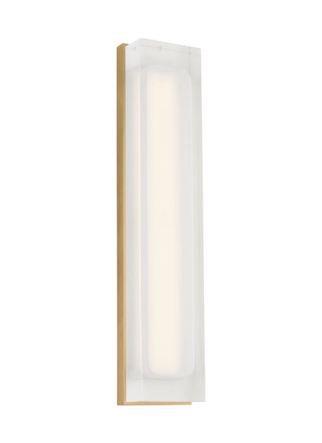 Milley 20-inch Dimmable Crystal Wall Light by Visual & Comfort & Co