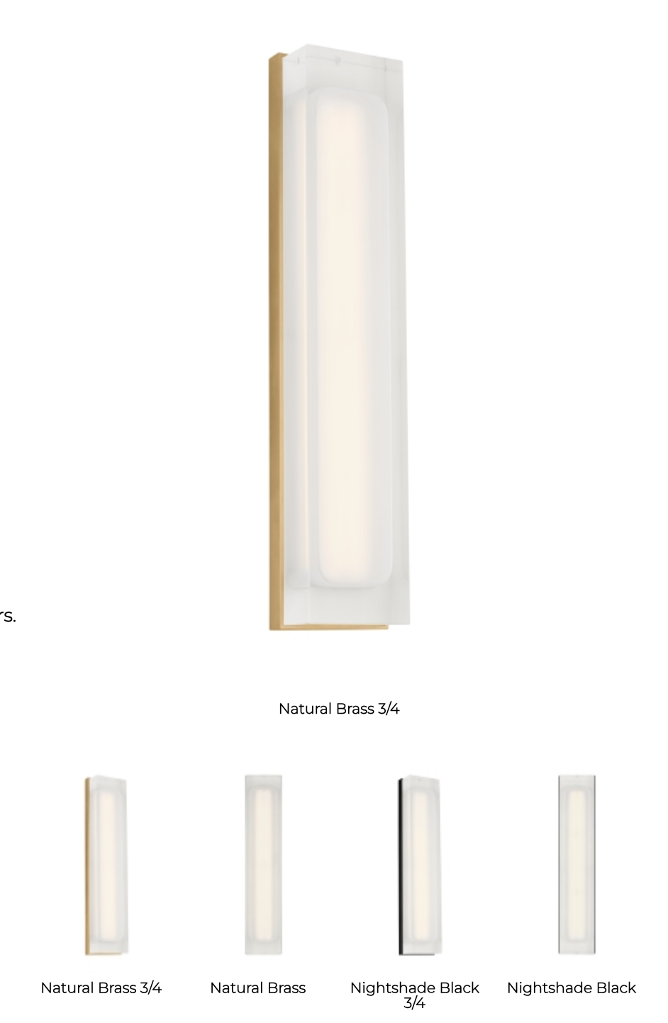 Milley 20-inch Dimmable Crystal Wall Light by Visual & Comfort & Co