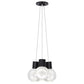 Visual Comfort Mina 3 Light 700Tdminap3 Led Pendant Black