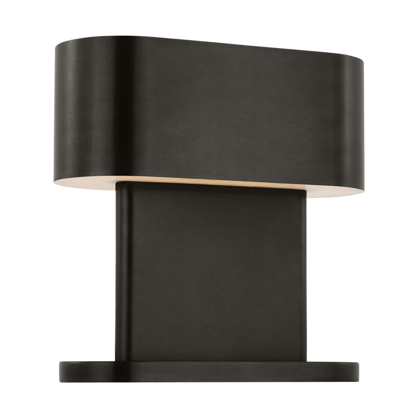 Kelly Wearstler 12In Alabaster LED Table Lamp Dimmer by Visual & Comfort & Co