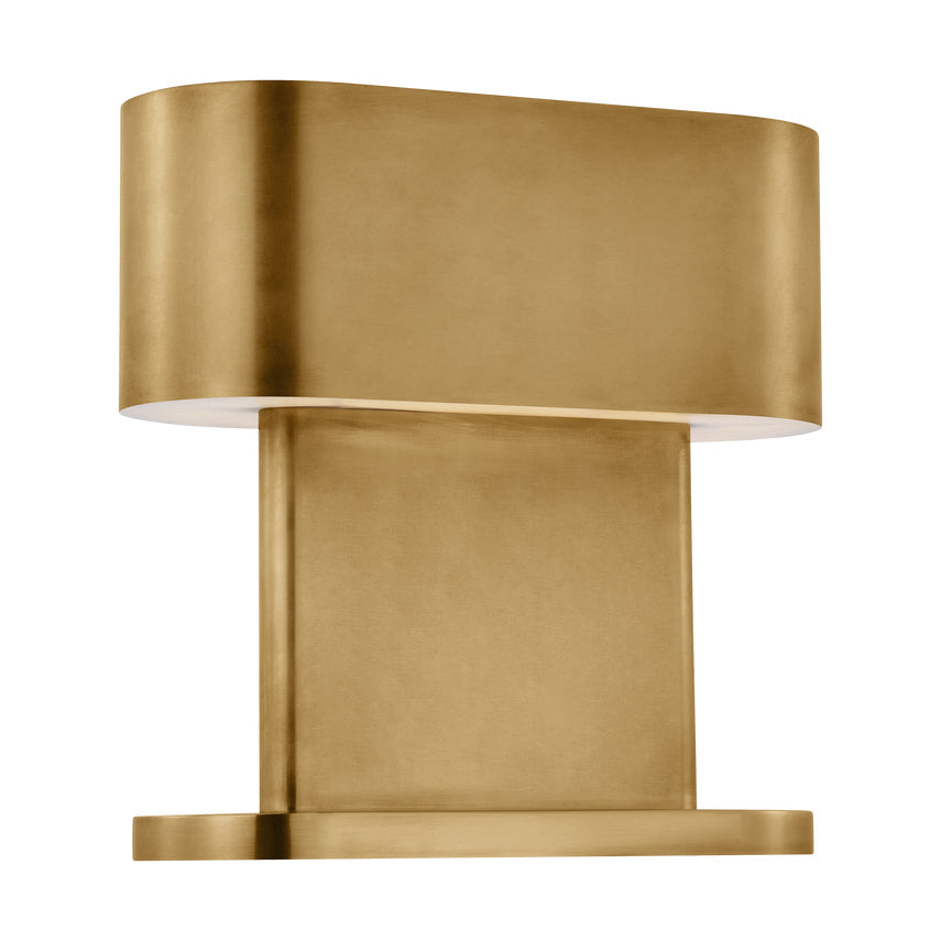 Kelly Wearstler 12In Alabaster LED Table Lamp Dimmer by Visual & Comfort & Co
