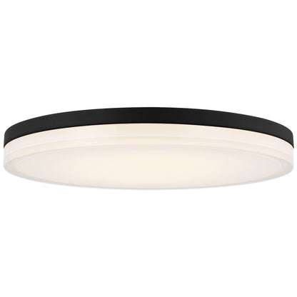 Visual Comfort Wyatt Large Flush Mount 700Fmwyt16 Nightshade Black