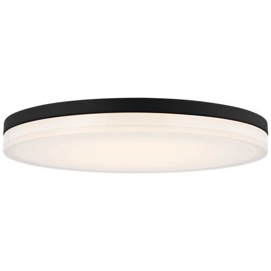 Visual Comfort Wyatt Large Flush Mount 700Fmwyt16 Nightshade Black
