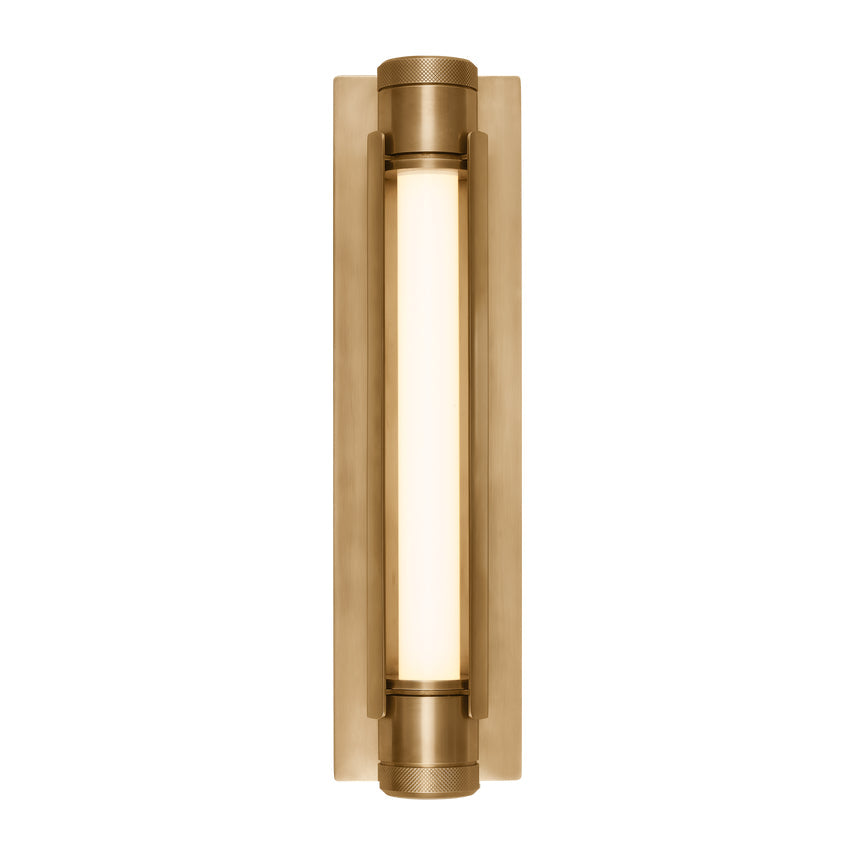 Capa 18 Warm Dim LED Vanity Light Brass Bronze Nickel by Visual & Comfort & Co