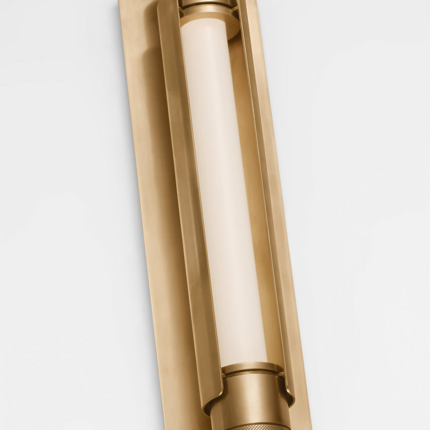 Capa 18 Warm Dim LED Vanity Light Brass Bronze Nickel by Visual & Comfort & Co