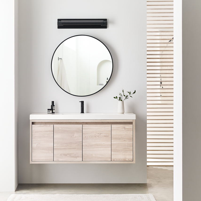 Capa 24-inch LED Vanity Wall Sconce Warm Dim by Visual & Comfort & Co
