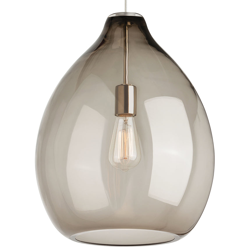 Quinton Hand Blown Glass Pendant Light by Visual & Comfort & Co