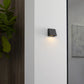 Visual Comfort Pitch Single Ip65 Outdoor Wall Light Charcoal