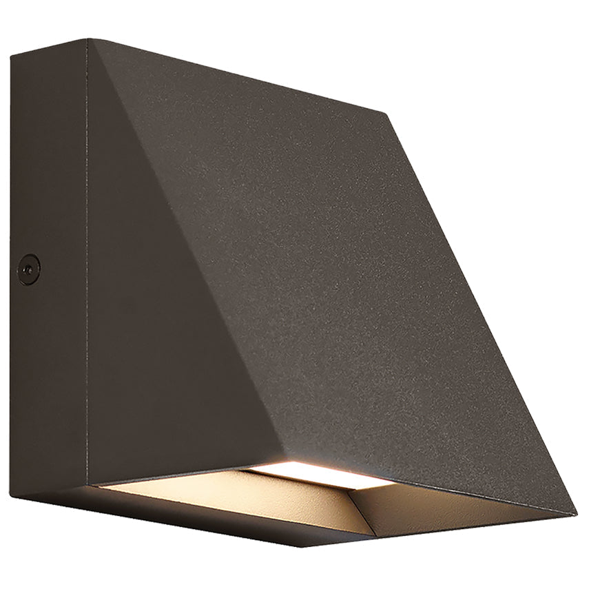 Visual Comfort Pitch Single Ip65 Outdoor Wall Light Black