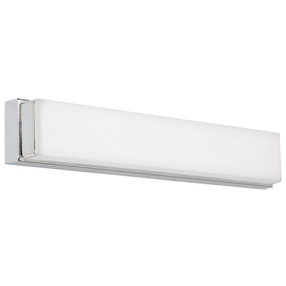 Visual Comfort Sage 25 Inch Chrome Led Vanity Wall Light Chrome