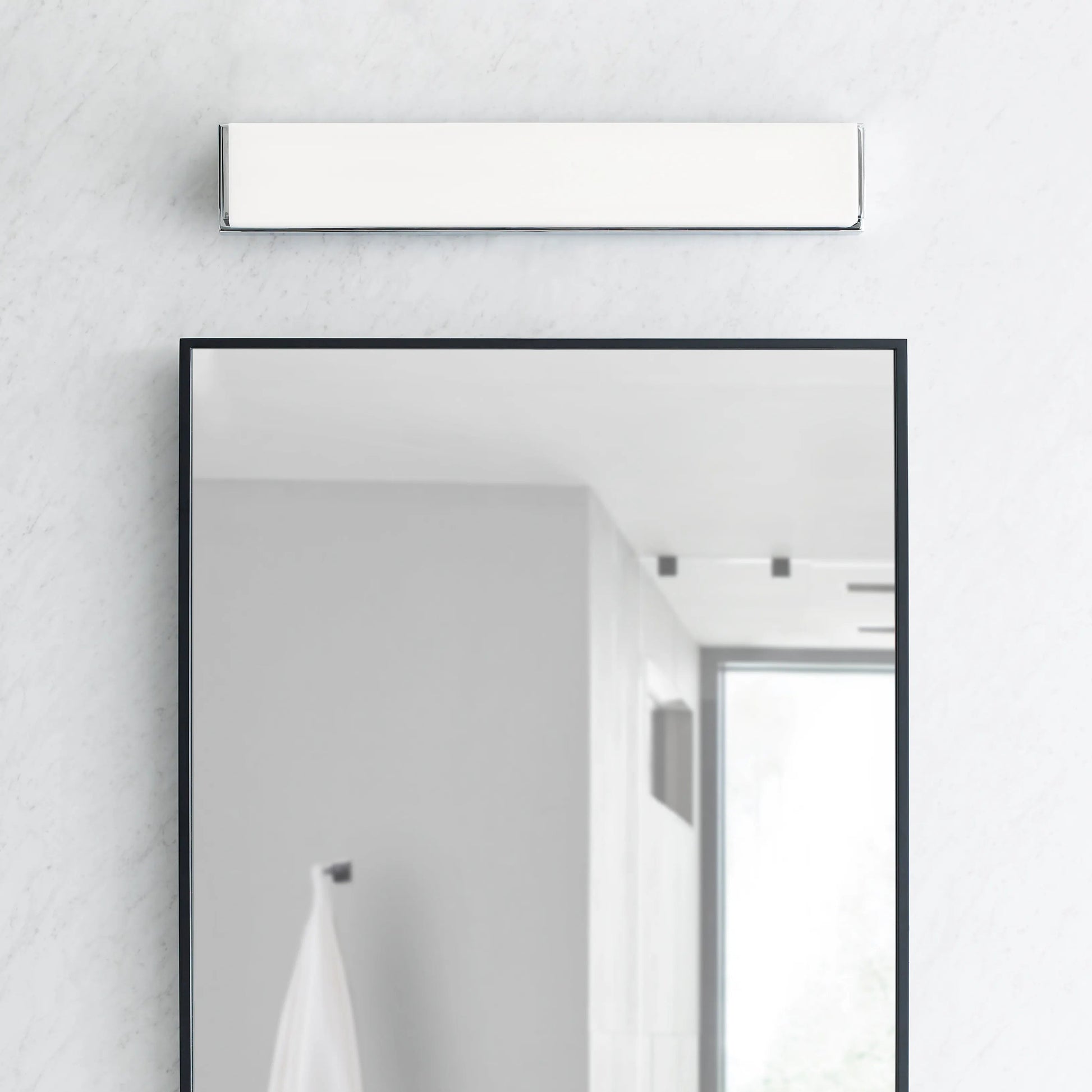 Visual Comfort Sage 25 Inch Chrome Led Vanity Wall Light Chrome