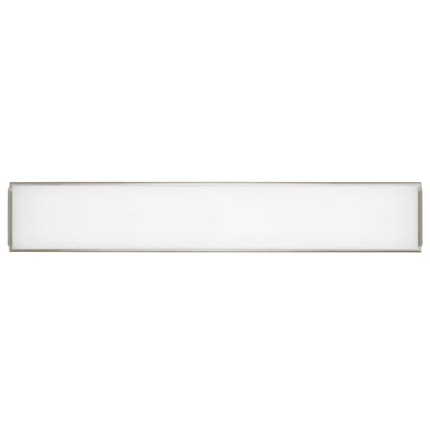 Visual Comfort Sage 25 Inch Chrome Led Vanity Wall Light 