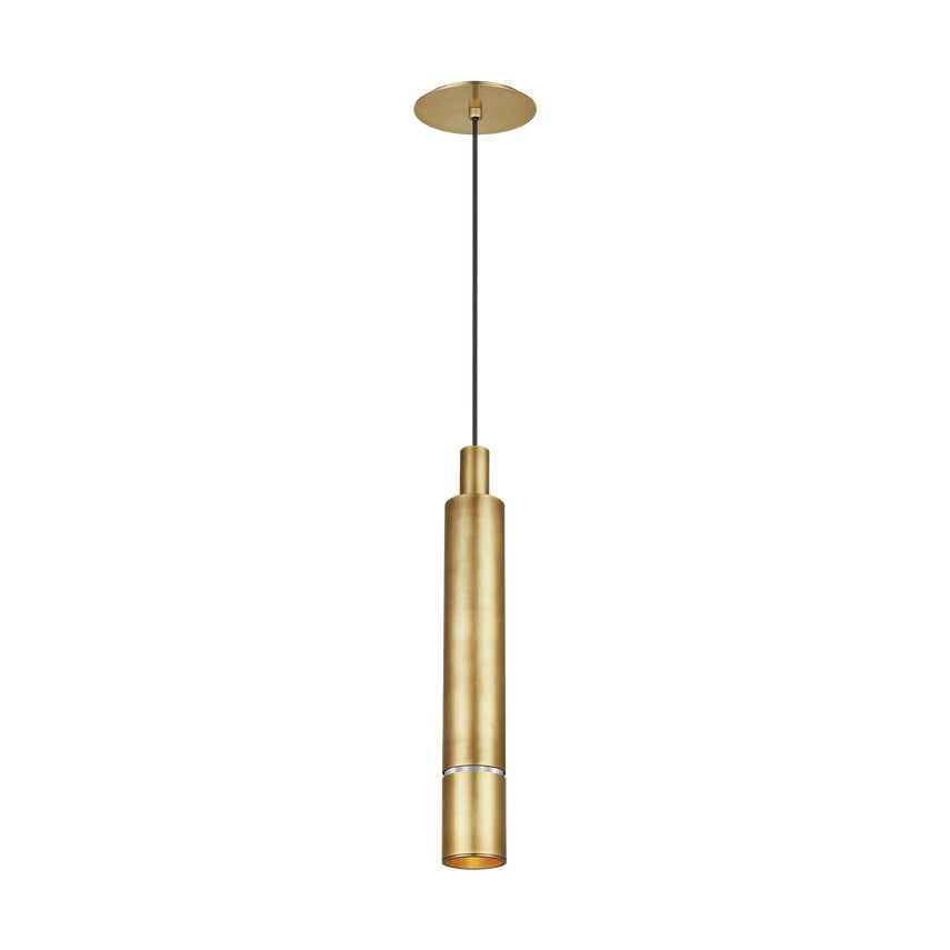 Sottile Large LED Cylinder Pendant Light by Visual & Comfort & Co