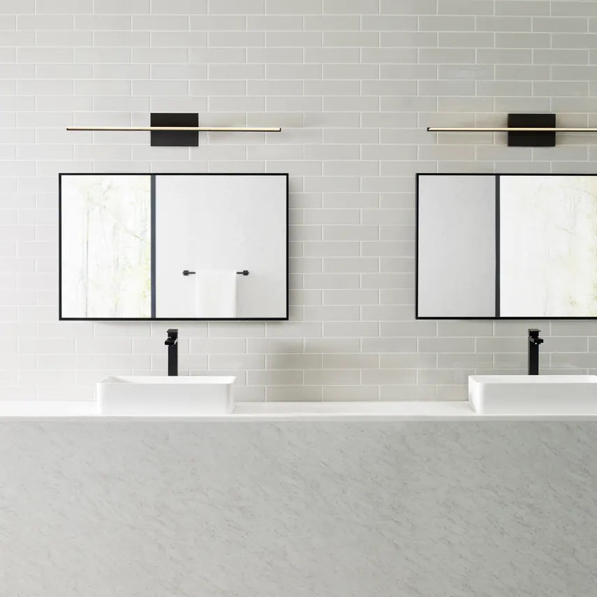 Span 36-inch LED Bath Wall Light 700Bcspanb3 by Visual & Comfort & Co