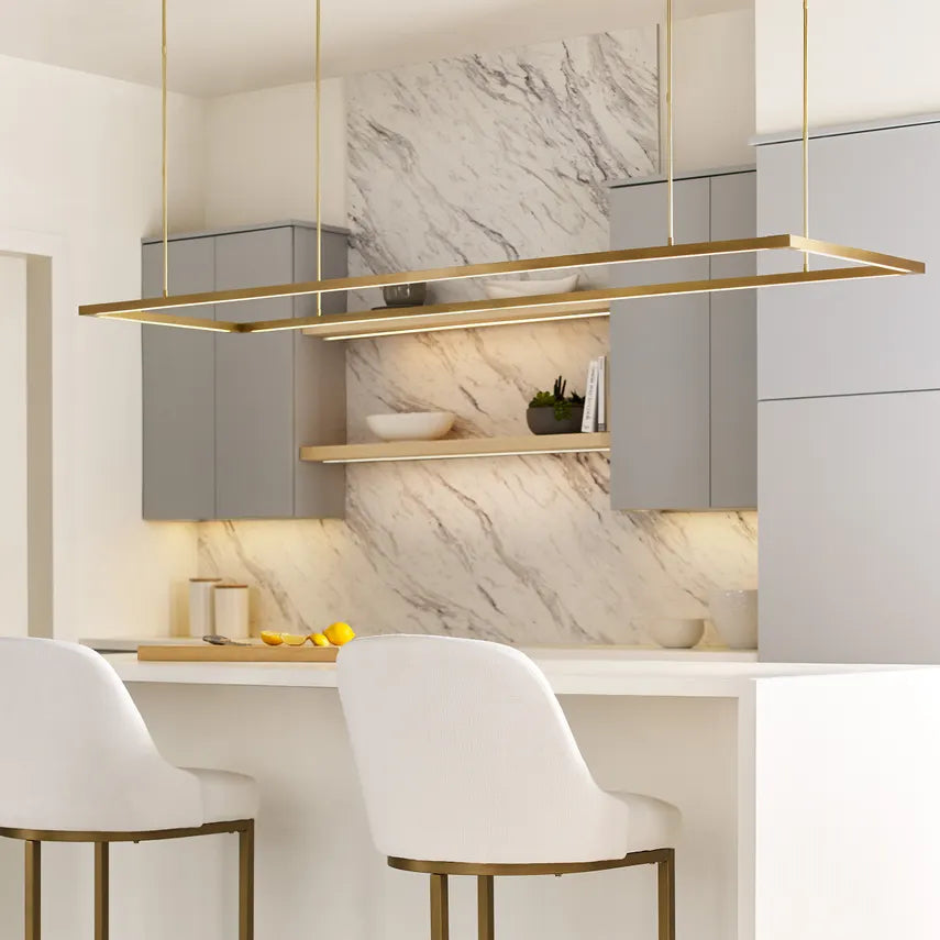84-inch LED Linear Chandelier by Visual & Comfort & Co