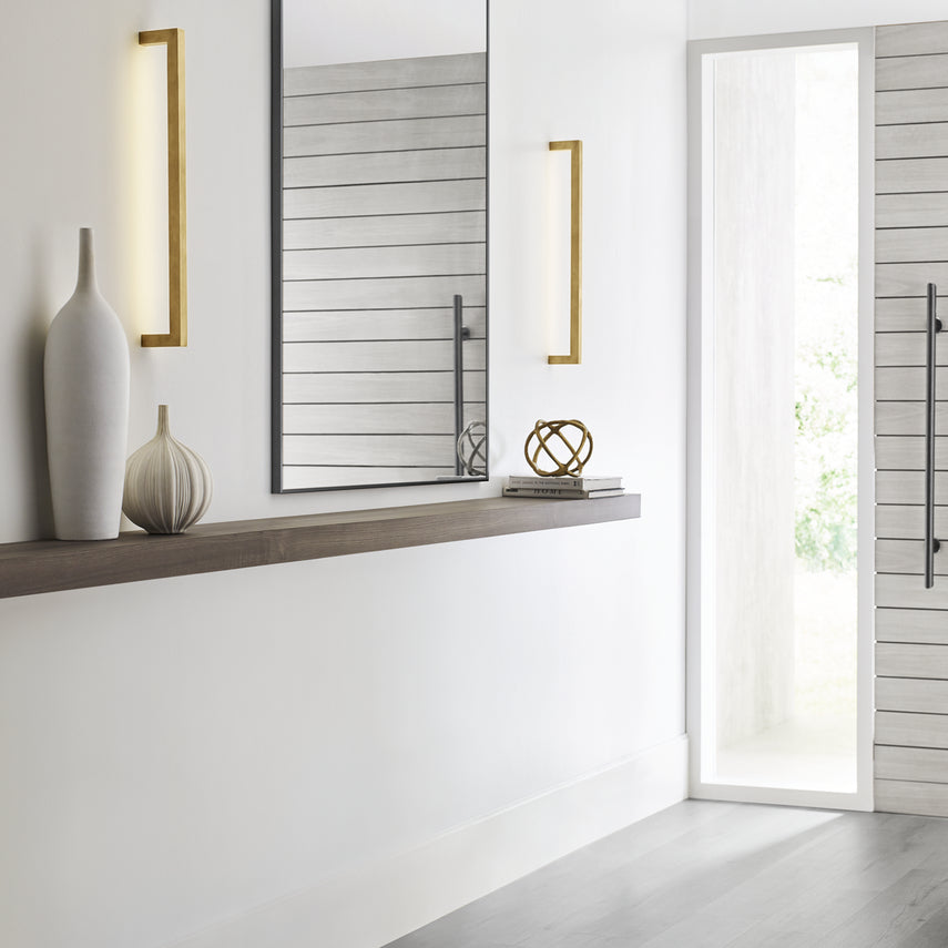 Stagger 25In LED Wall Sconce Lighting by Visual & Comfort & Co